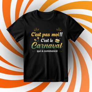 T-shirt Carnaval « C’est pas moi »